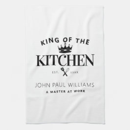 Paño De Cocina Rey moderno de moda de la corona de la cocina para