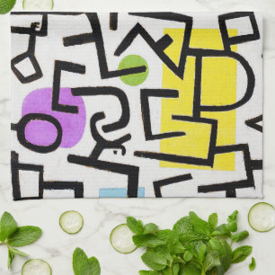 Paño De Cocina Rich Port, Paul Klee