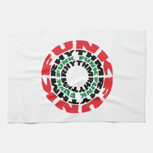 Paño De Cocina Ritmo Funk Funk Rhythm