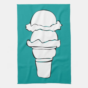 Paño De Cocina rizos de helado