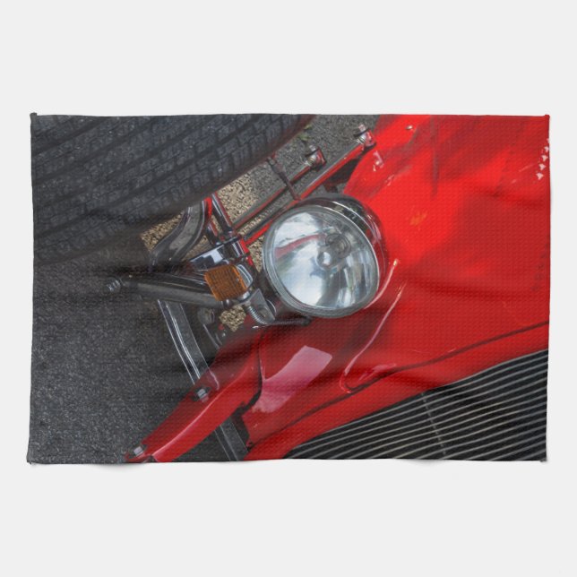 Paño De Cocina Roadster de los años 30 (Horizontal)