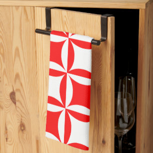 Paño De Cocina Robar a Peter para pagar el patrón rojo de Paul