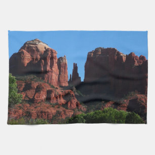 Paño De Cocina Roca catedral en el Monumento a Sedona Arizona