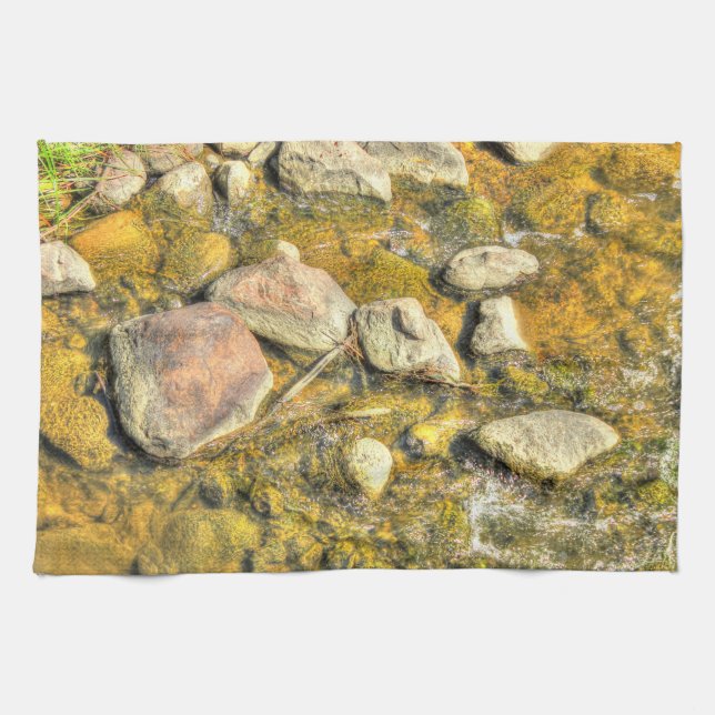 Paño De Cocina Rocas fluviales (Horizontal)
