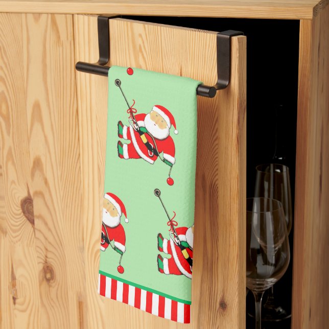 Paño De Cocina Rock Climbing Holiday Gift (Pliegue de tercios)