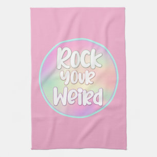 Paño De Cocina Rock Your Weird