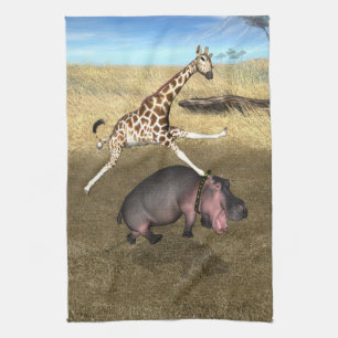 Paño De Cocina Rodeo Hippo