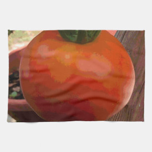 Paño De Cocina Rojo Tomate