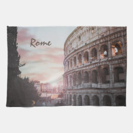 Paño De Cocina Roma Arquitectura antigua, paisaje de ciudad atard