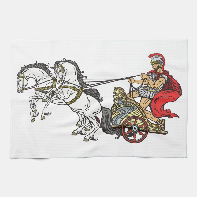 Paño De Cocina roman chariot (Horizontal)