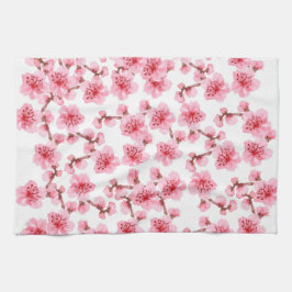 Paño De Cocina Romantic pink Cherry blosson