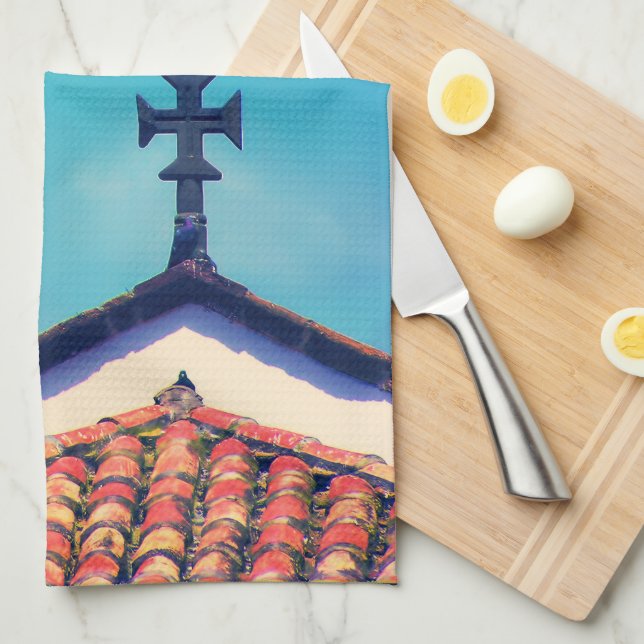 Paño De Cocina Rooftop Visitors : Funchal, Madeira (Portugal) (Doblado Cuarto)