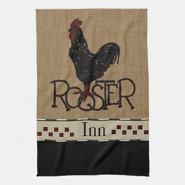 Paño De Cocina "Rooster" KITCHEN TOWEL (Vertical)