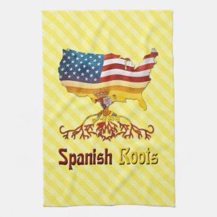 Paño De Cocina Roots españoles americanos