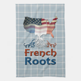 Paño De Cocina Roots franceses estadounidenses