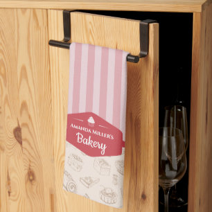 Paño De Cocina Ropa De Cocina Retro Rosa Personalizada