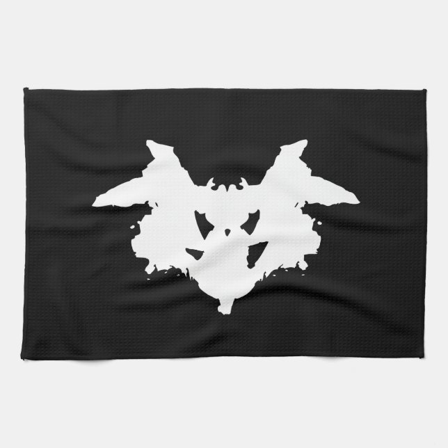 Paño De Cocina Rorschach Inkblot (Horizontal)