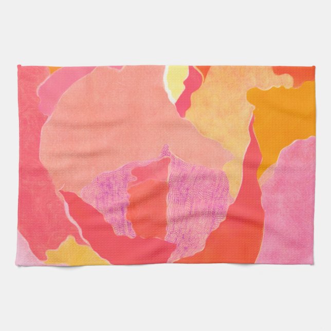 Paño De Cocina Rosa de col IV (Horizontal)