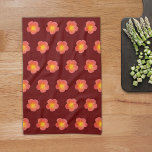 Paño De Cocina Rosa de los Moss Rojos Flores sin problemas<br><div class="desc">Patrón sin foco de flor Rosa Moss impreso en toalla de cocina. Los colores de la flor Rosa Moss son pétalos rojos y pistilo y estambres amarillos. Toalla de cocina de diseño floral para los amantes de las flores o de la naturaleza.</div>
