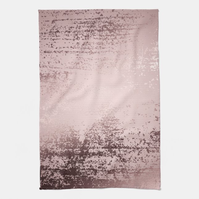 Paño De Cocina Rosa de oro de lujo (Vertical)