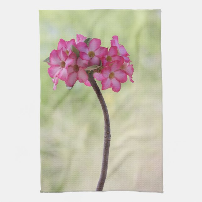 Paño De Cocina Rosa del desierto en rosa (Vertical)