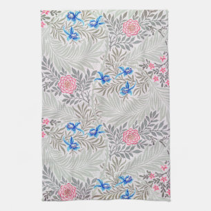 Paño De Cocina Rosa y Larkspur, William Morris