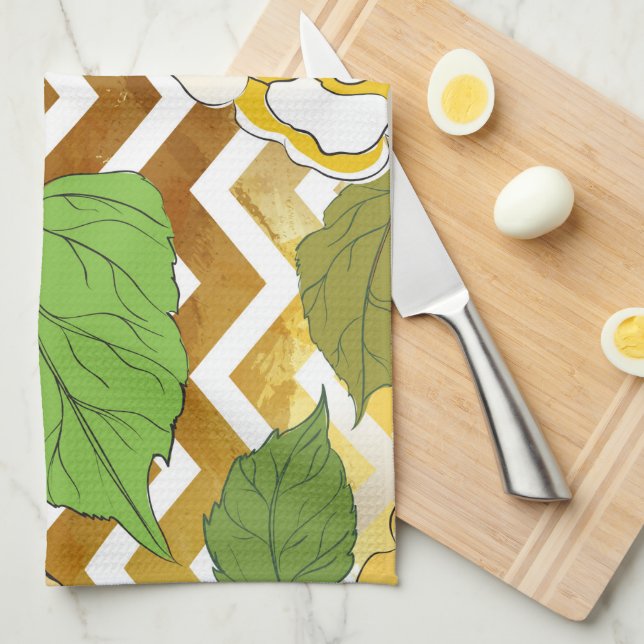 Paño De Cocina Rosas 10 (Doblado Cuarto)