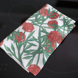 Paño De Cocina Rosas de patrones Rosas Patrones Flores de arte fl