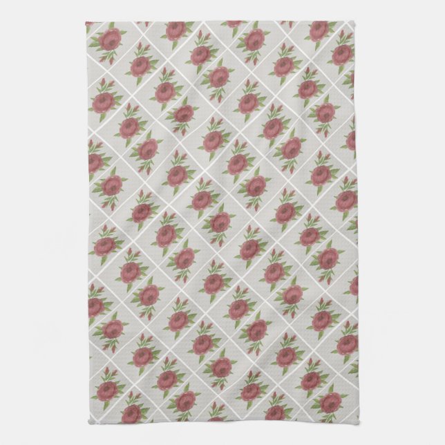Paño De Cocina Rosas de todo el mundo (Vertical)