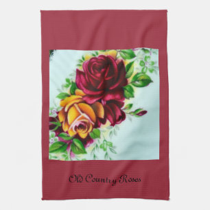 Paño De Cocina Rosas del país viejo