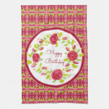 Rosas Y Patrones Rosados