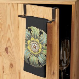 Paño De Cocina Rosette arquitectónico antiguo n.º 1