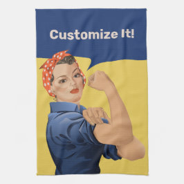 Paño De Cocina Rosie the Riveter