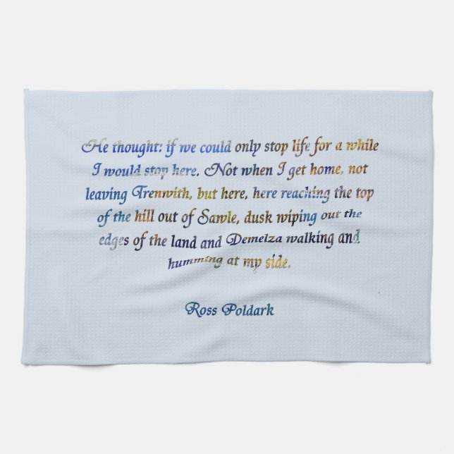 Paño De Cocina Ross Poldark (Horizontal)