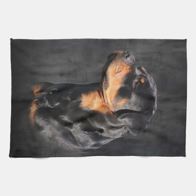 Paño De Cocina Rottweiler (Horizontal)