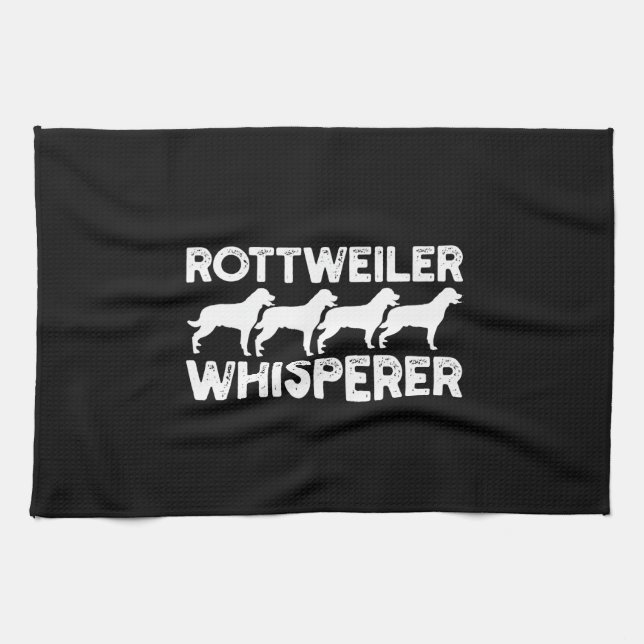 Paño De Cocina Rottweiler T-Shirt (Horizontal)