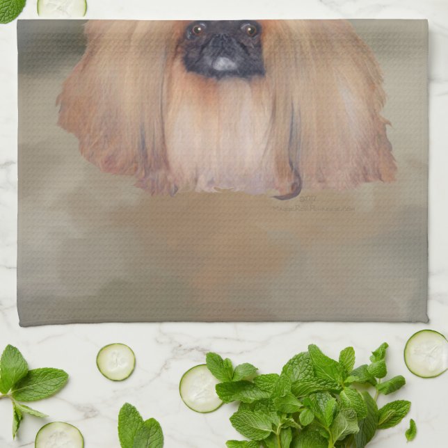 Paño De Cocina Royal Pekingese (Doblado)