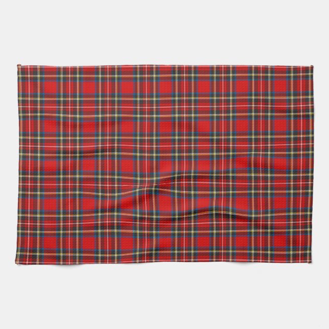 Paño De Cocina Royal Stewart Tartan Plaid Scottish Pattern (Horizontal)