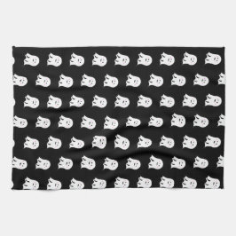 Paño De Cocina Rubefacción Ghost Cute Halloween