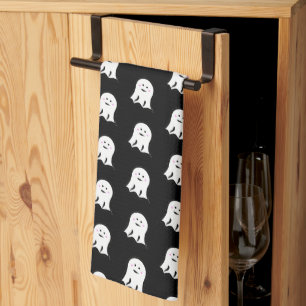 Paño De Cocina Rubefacción Ghost Cute Halloween