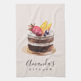 PAÑO DE COCINA RUBOR FRUIT CAKE PATISSERIE CUPCAKE CHEF BAKERY