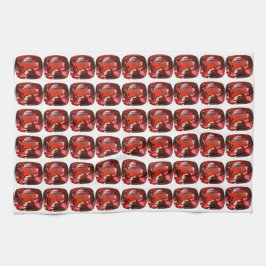 Paño De Cocina Ruby Gemstone Red