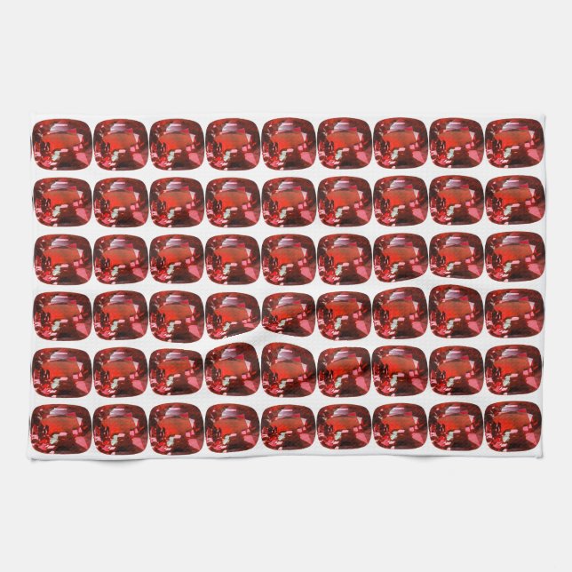 Paño De Cocina Ruby Gemstone Red (Horizontal)
