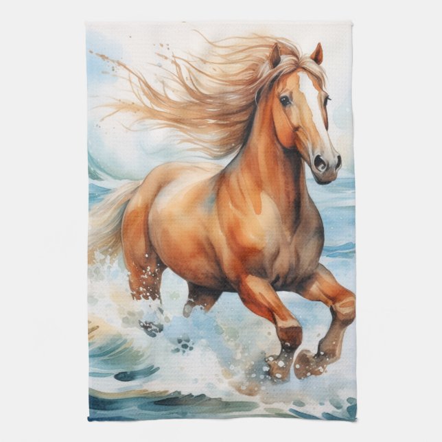 Paño De Cocina Running Horse (Vertical)