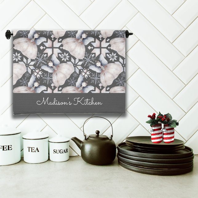 Paño De Cocina Rústica Fe Nórdica Nombre Personalizado de Arte Po (Subido por el creador)