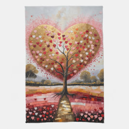 Paño De Cocina Ruta al corazón