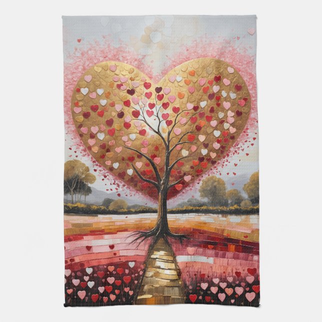 Paño De Cocina Ruta al corazón (Vertical)