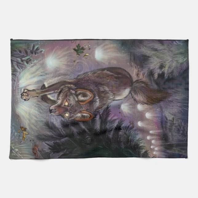 Paño De Cocina Ruta Iluminar Coyote (Horizontal)