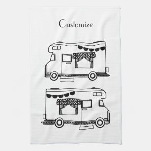 Paño De Cocina RV Camper Caravana Thunder_Cove