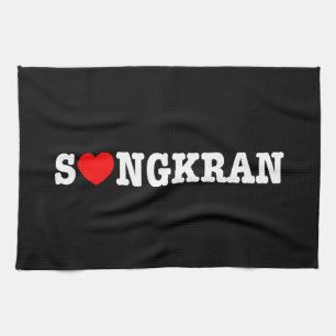 Paño De Cocina S ❤ NGKRAN ~ Songkran de corazón (amor)